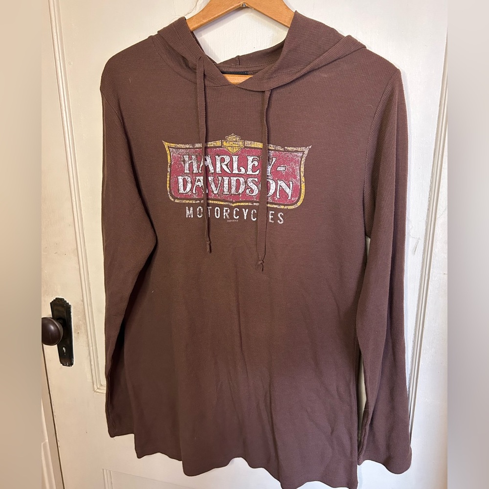 Harley Davidson wmns thermal hooded pullover size xxl